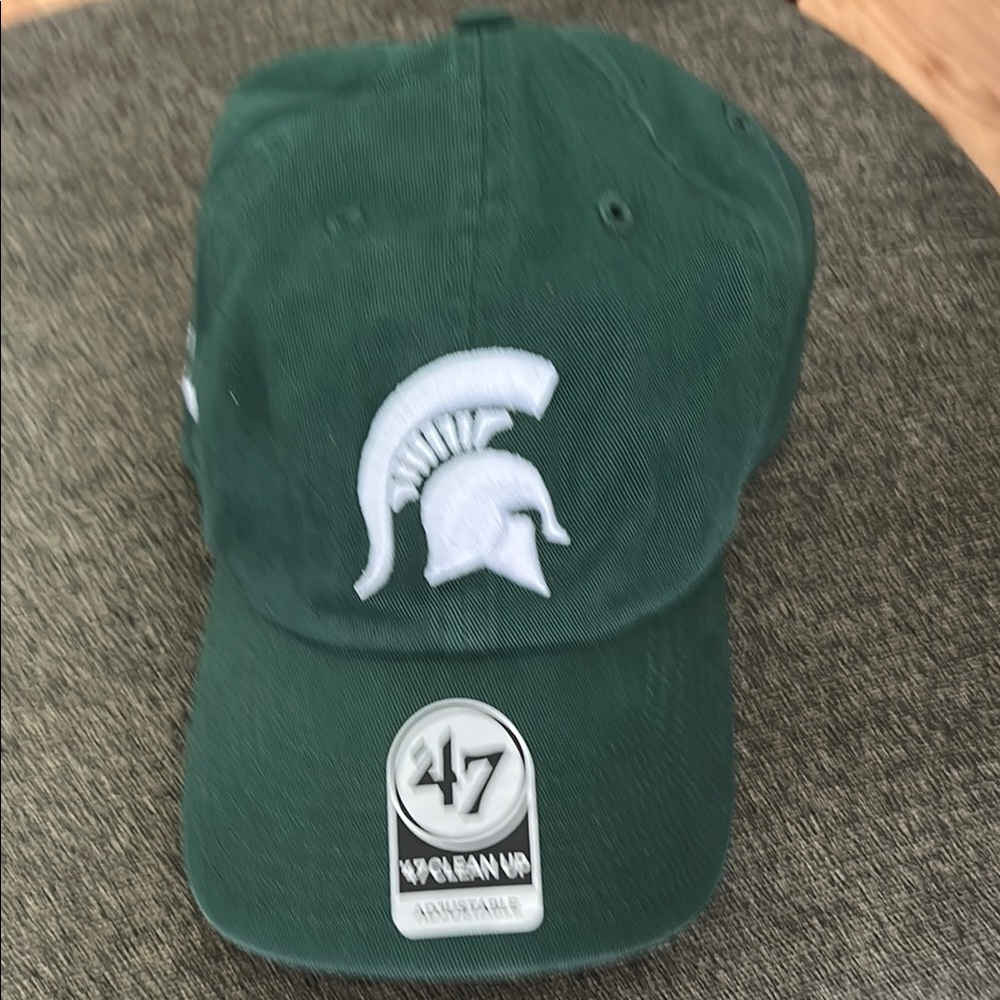 '47 Dark Green Cap with White Logo